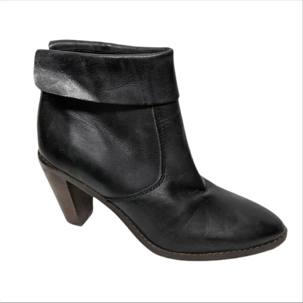 LUCKY BRAND Women's Nycott Leather Booties 10